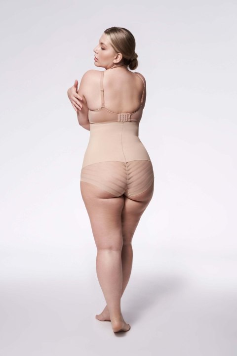 Figi 141 Mesh High-Waist Panty Naturalne Julimex Figi 141 Mesh High-Waist Panty Naturalne Julimex