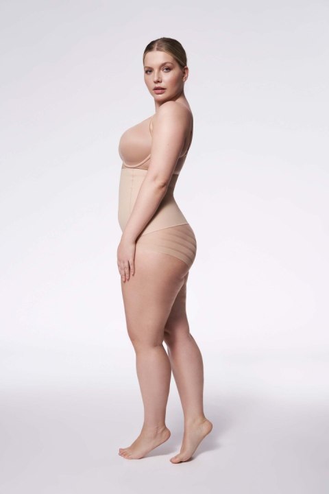 Figi 141 Mesh High-Waist Panty Naturalne Julimex Figi 141 Mesh High-Waist Panty Naturalne Julimex