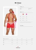 Komplet Mr Claus Czerwony Obsessive Komplet Mr Claus Czerwony Obsessive
