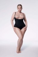 Body 119 Mesh Body Open Biust Czarne Czarny M Julimex