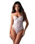 Body Alissium Biały XL/XXL Obsessive Body Alissium Biały XL/XXL Obsessive