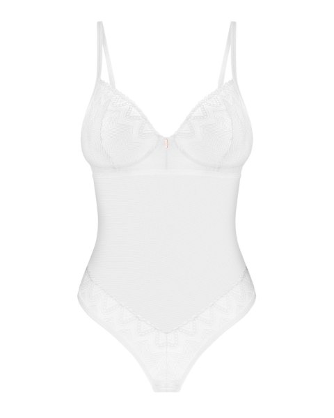 Body Alissium Biały XL/XXL Obsessive Body Alissium Biały XL/XXL Obsessive