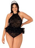 Body Frilles Czarne - zestaw 3-częściowy Czarny S/M Obsessive Body Frilles Czarne - zestaw 3-częściowy Czarny S/M Obsessive