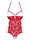 Body Rediosa Czerwone otwarte Czerwony S/M Obsessive Body Rediosa Czerwone otwarte Czerwony S/M Obsessive