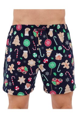 Bokserki 011/167 Granatowy XXXXL Cornette