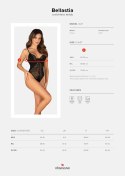 Body Bellastia otwarte Czarny XS/S Obsessive Body Bellastia otwarte Czarny XS/S Obsessive