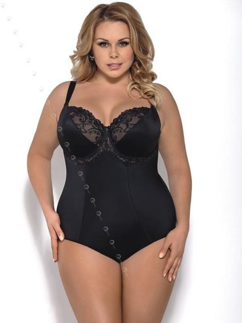 Body Gala K356 Czarne Czarny 75F Gorsenia Body Gala K356 Czarne Czarny 75F Gorsenia