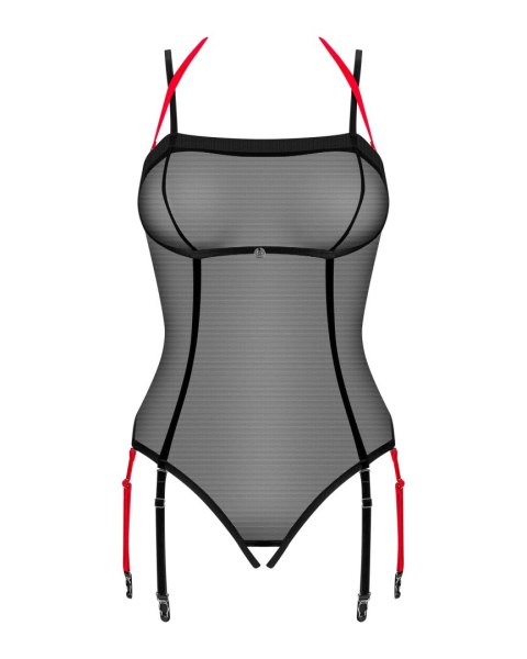 Body Glandez otwarte Czarny XL/XXL Obsessive Body Glandez otwarte Czarny XL/XXL Obsessive