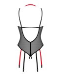 Body Glandez otwarte Czarny XS/S Obsessive Body Glandez otwarte Czarny XS/S Obsessive