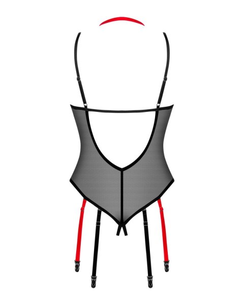 Body Glandez otwarte Czarny XS/S Obsessive Body Glandez otwarte Czarny XS/S Obsessive