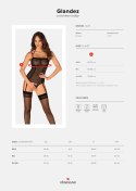 Body Glandez otwarte Czarny XS/S Obsessive Body Glandez otwarte Czarny XS/S Obsessive