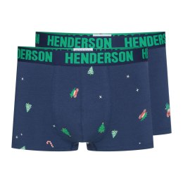 Bokserki Jury 41926-MLC Granatowe Granatowy XXXL Henderson