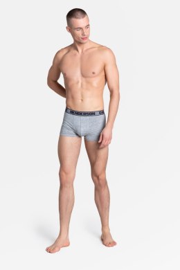 Bokserki Lynx 38833-MLC Zestaw 2 sztuk Czarno-Szare Czarno-Szary XXL Henderson