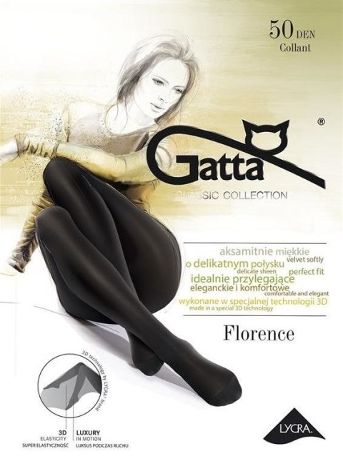 Rajstopy Florence 50 Den Nero 5 Gatta