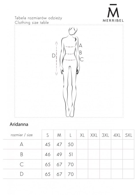 Bluzka Aridanna Brown Merribel Bluzka Aridanna Brown Merribel