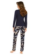 Piżama Helen Long Dark Blue Donna