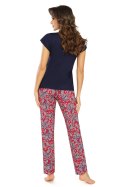 Piżama Rita Long Dark Blue Donna Piżama Rita Long Dark Blue Donna