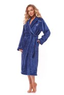 Szlafrok Lux Long 2312 Navy L&L Szlafrok Lux Long 2312 Navy L&L