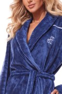 Szlafrok Lux Long 2312 Navy L&L Szlafrok Lux Long 2312 Navy L&L