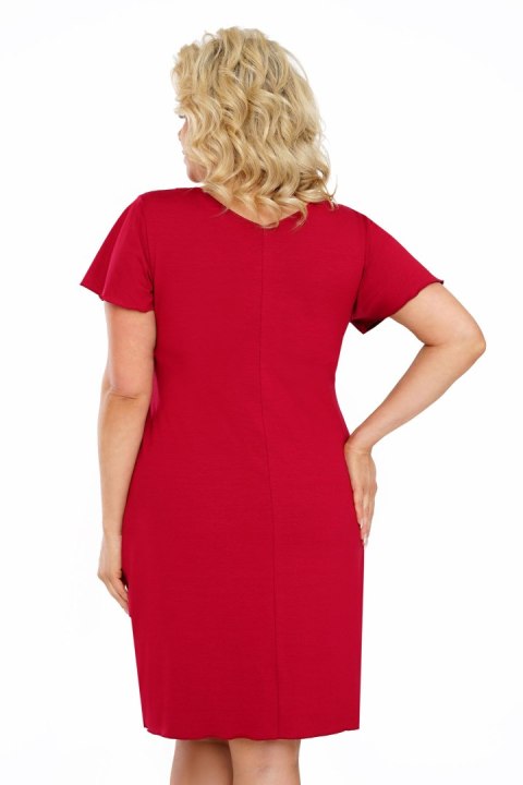 Koszulka Doris Plus Burgundowa Donna Koszulka Doris Plus Burgundowa Donna
