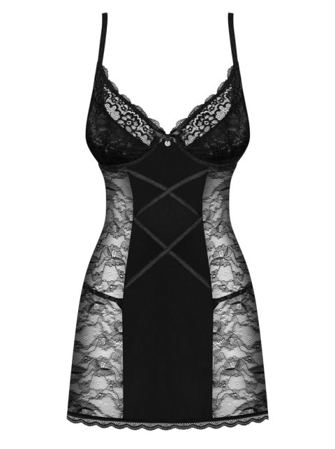 Koszulka Laurise babydoll Czarna Obsessive Koszulka Laurise babydoll Czarna Obsessive
