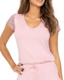 Piżama Celine 1/2 Powder Pink Donna Piżama Celine 1/2 Powder Pink Donna