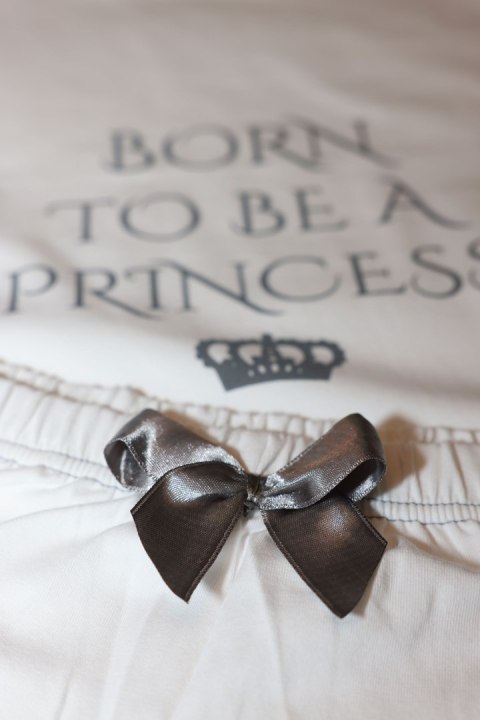 Piżama Princess Short White Aruelle Piżama Princess Short White Aruelle