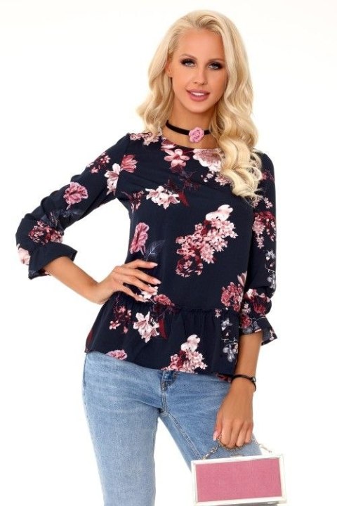 Bluzka Breanna Dark Blue Merribel Bluzka Breanna Dark Blue Merribel