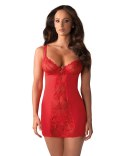 Koszulka Heartina Chemise Czerwona + stringi GRATIS! Obsessive Koszulka Heartina Chemise Czerwona + stringi GRATIS! Obsessive