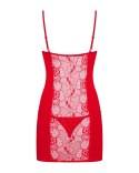 Koszulka Heartina Chemise Czerwona + stringi GRATIS! Obsessive Koszulka Heartina Chemise Czerwona + stringi GRATIS! Obsessive