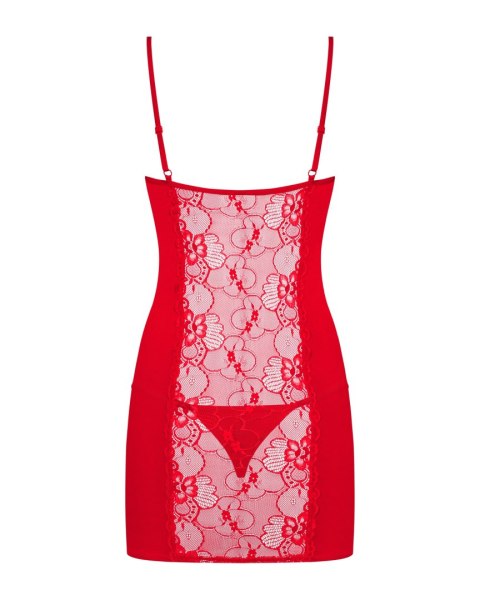 Koszulka Heartina Chemise Czerwona + stringi GRATIS! Obsessive Koszulka Heartina Chemise Czerwona + stringi GRATIS! Obsessive