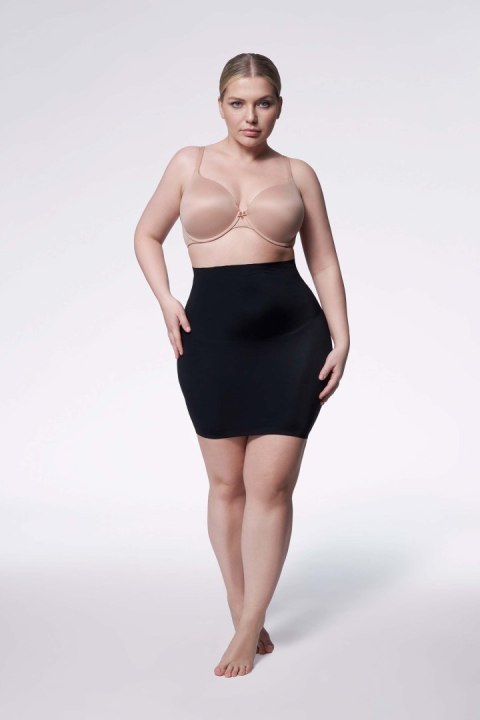 Wyszczuplająca półhalka 220 Basic Half Slip Czarna Julimex Wyszczuplająca półhalka 220 Basic Half Slip Czarna Julimex
