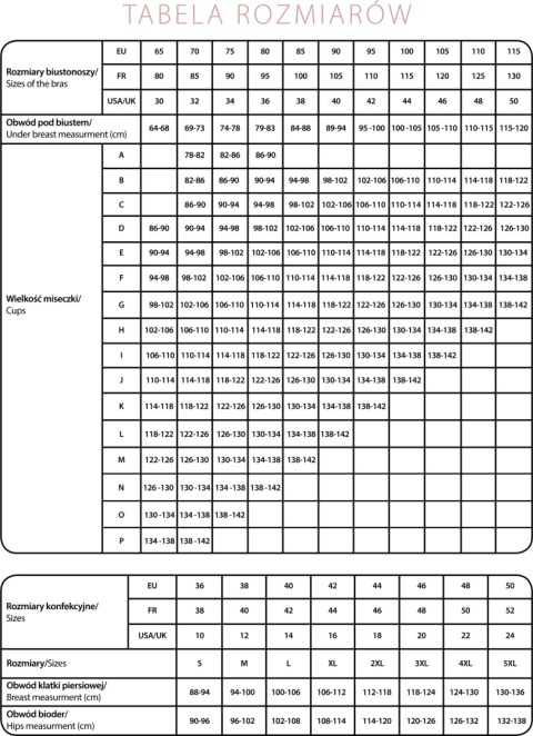 Biustonosz Paradise K496 Czarny Gorsenia
