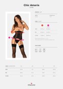 Gorset Chic Amoria + stringi GRATIS! Obsessive Gorset Chic Amoria + stringi GRATIS! Obsessive