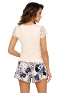 Piżama Sofia 1/2 Light Beige Donna Piżama Sofia 1/2 Light Beige Donna