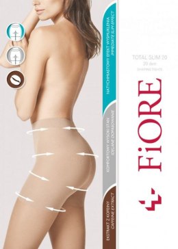 Rajstopy Total Slim 20 M5206 Light Natural 5 Fiore