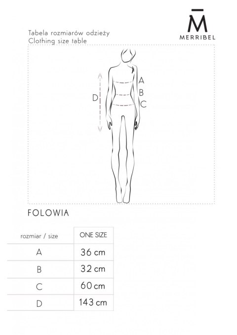 Sukienka Folowia Camel Camel ONE SIZE Merribel Sukienka Folowia Camel Camel ONE SIZE Merribel