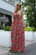 Sukienka Poppy Czerwony ONE SIZE Merribel Sukienka Poppy Czerwony ONE SIZE Merribel