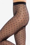 Rajstopy Dotsy 18 Black 4 Gatta Rajstopy Dotsy 18 Black 4 Gatta