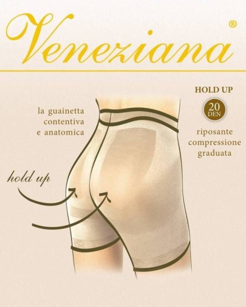 Rajstopy Hold Up 20 Nero 5 Veneziana Rajstopy Hold Up 20 Nero 5 Veneziana