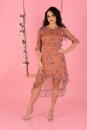 Sukienka Evere Light Brown Light Brown S Merribel Sukienka Evere Light Brown Light Brown S Merribel