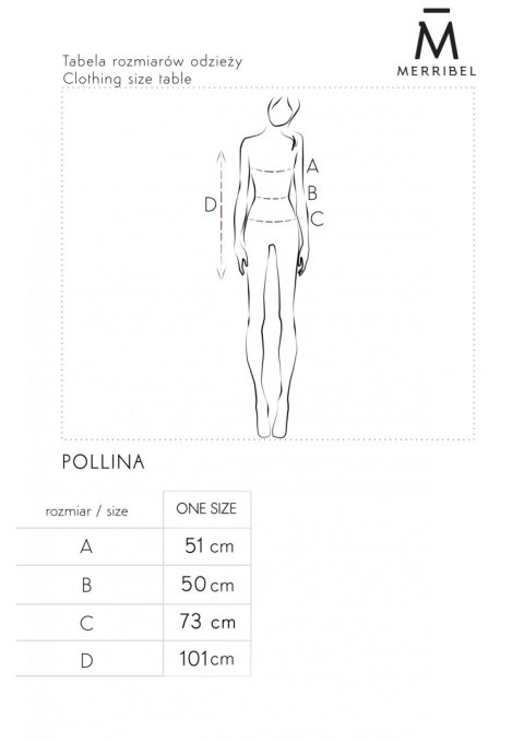 Sukienka Pollina Fuchsia Fuchsia ONE SIZE Merribel Sukienka Pollina Fuchsia Fuchsia ONE SIZE Merribel