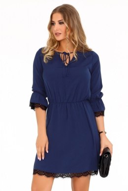 Sukienka Shanice Dark Blue Granatowy L Merribel