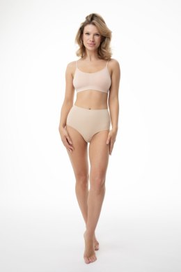 Figi Amber Brasil Maxi Beżowe Beżowy XXL Julimex