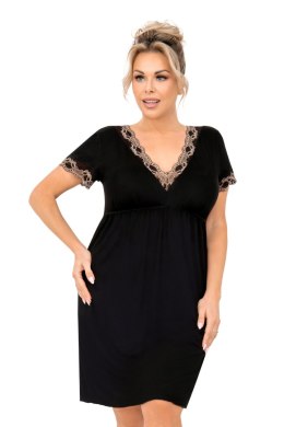 Koszula nocna Hana Plus Black Donna