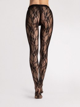 Rajstopy Donatella Black Fiore