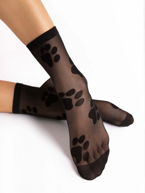Skarpetki PawPaw 20 Den Black Black UNI Fiore Skarpetki PawPaw 20 Den Black Black UNI Fiore