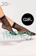Skarpetki Trendy Line 18 20 Den Black UNI Gatta Skarpetki Trendy Line 18 20 Den Black UNI Gatta