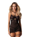 Koszula nocna Arrowel Black Obsessive