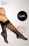 Podkolanówki Trendy Line 11 Nero Gatta Podkolanówki Trendy Line 11 Nero Gatta